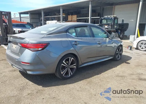 2021 Nissan Sentra Sr Xtronic Cvt z USA, uszkodzony, nr VIN 3N1AB8DVXMY292340